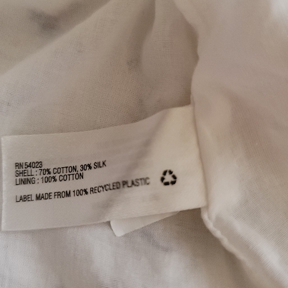 Gap Baby Girl Cream Flutter Sleeve Bird Dress Size 18-24 Months - Picture 6 of 6